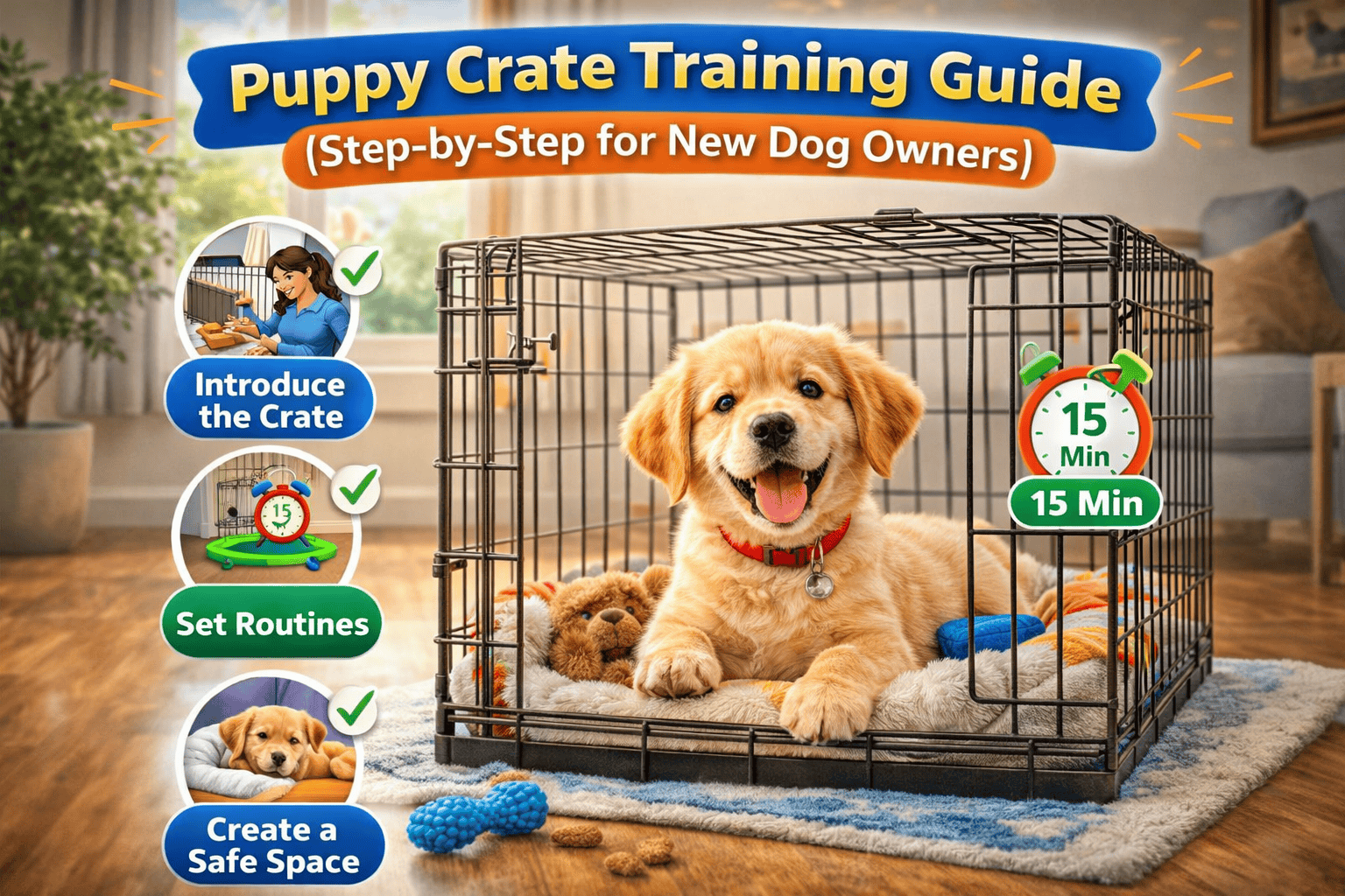 Puppy Crate Training Guide