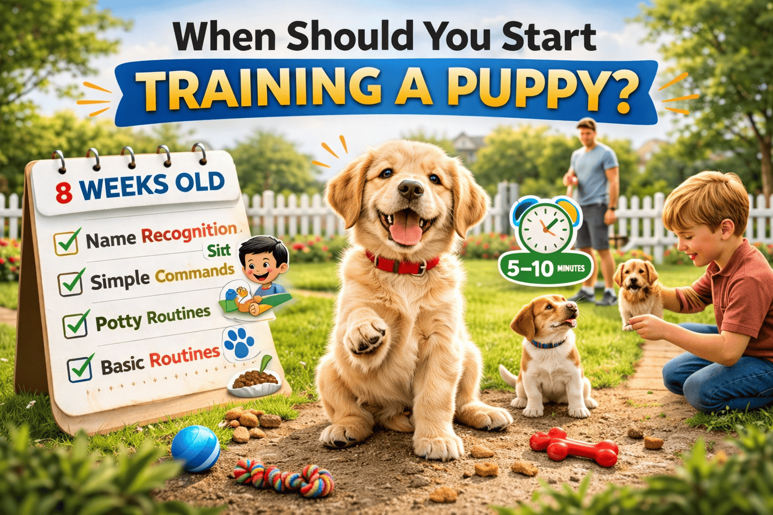 When Should You Start Training a Puppy? (Complete Guide)